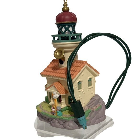Hallmark Magic Lighthouse Greetings Keepsake Ornament 1998 Holiday Decor Unteste - Picture 6 of 12